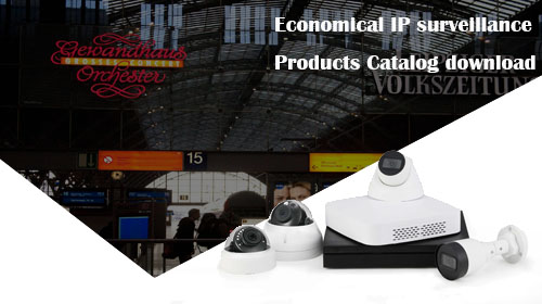 Economlcal IP camera products Catalog