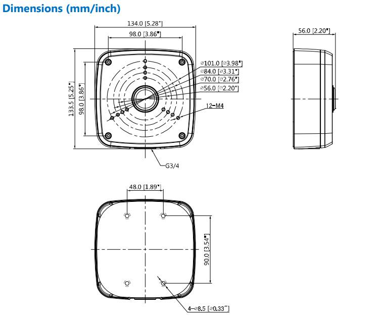 Wholesales DAHUA PFA122,dahua DH-PFA122